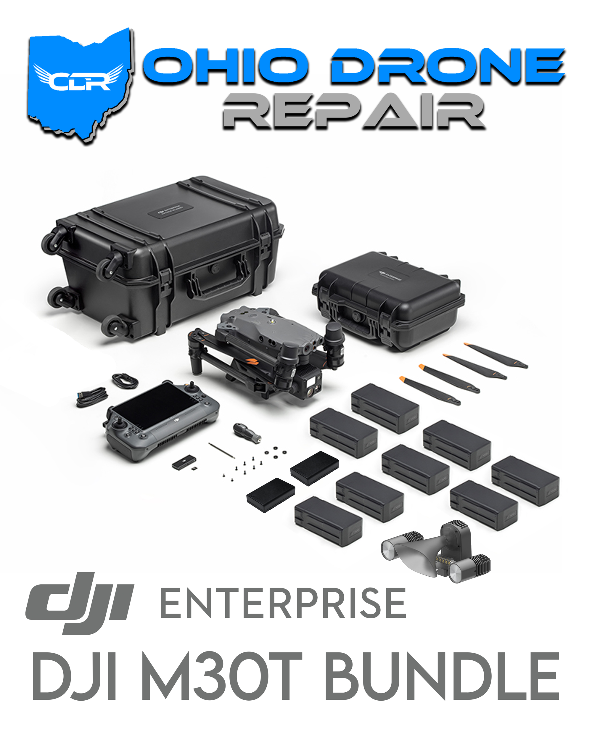 DJI Matrice 30T | ENTERPRISE DRONE - THERMAL PUBLIC SAFETY BUNDLE