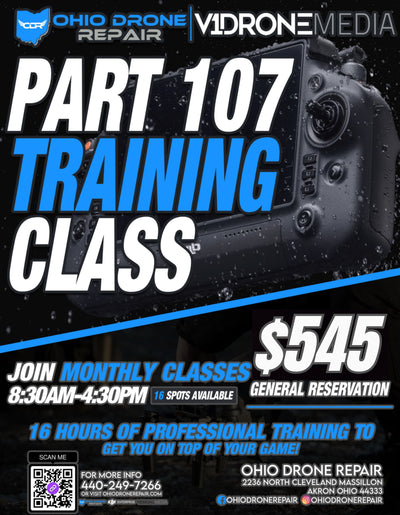 ODR® - Part 107 Drone License Prep Class August 23rd-24th