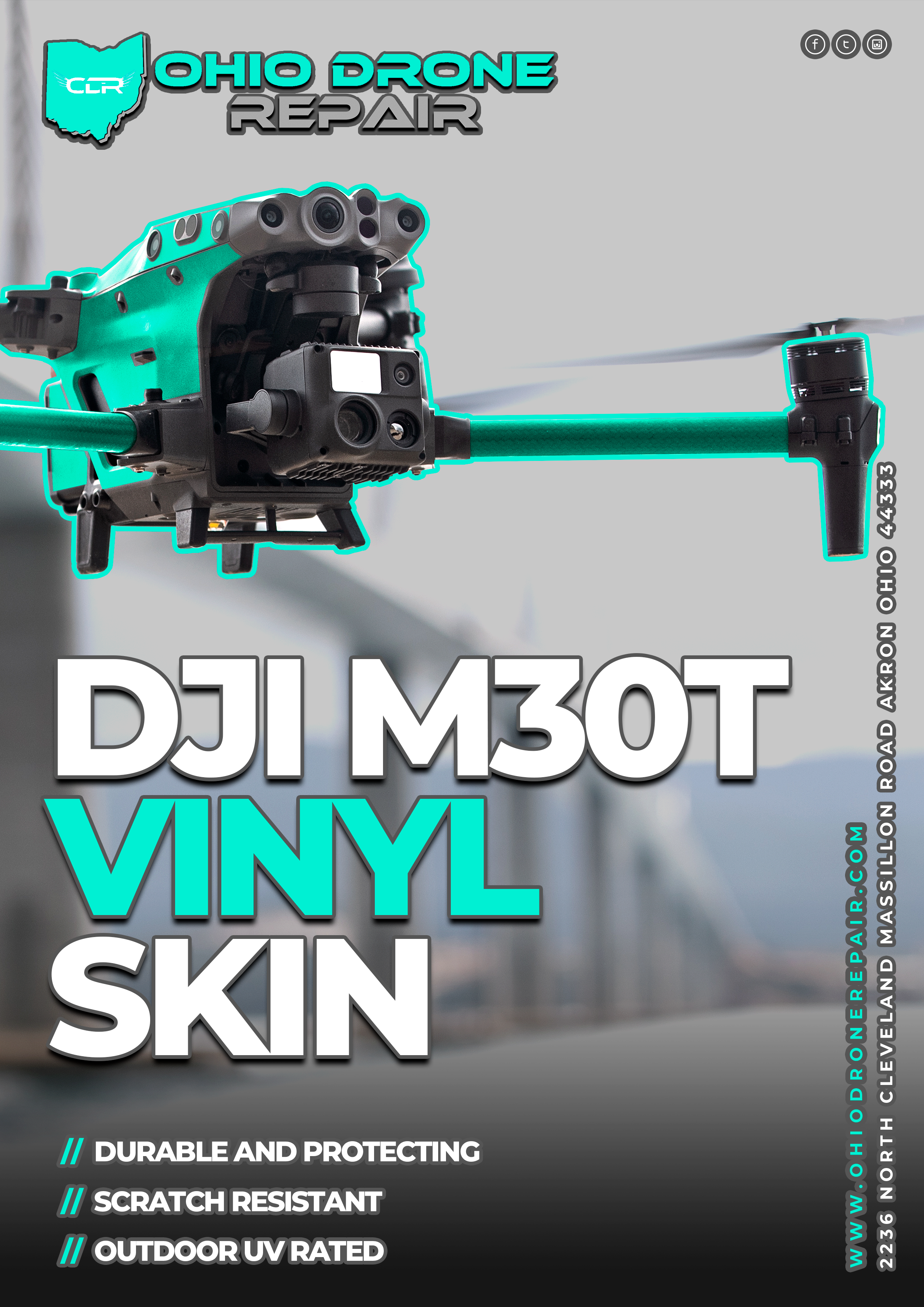 ODR® - DJI Matrice 30T Vinyl Skin