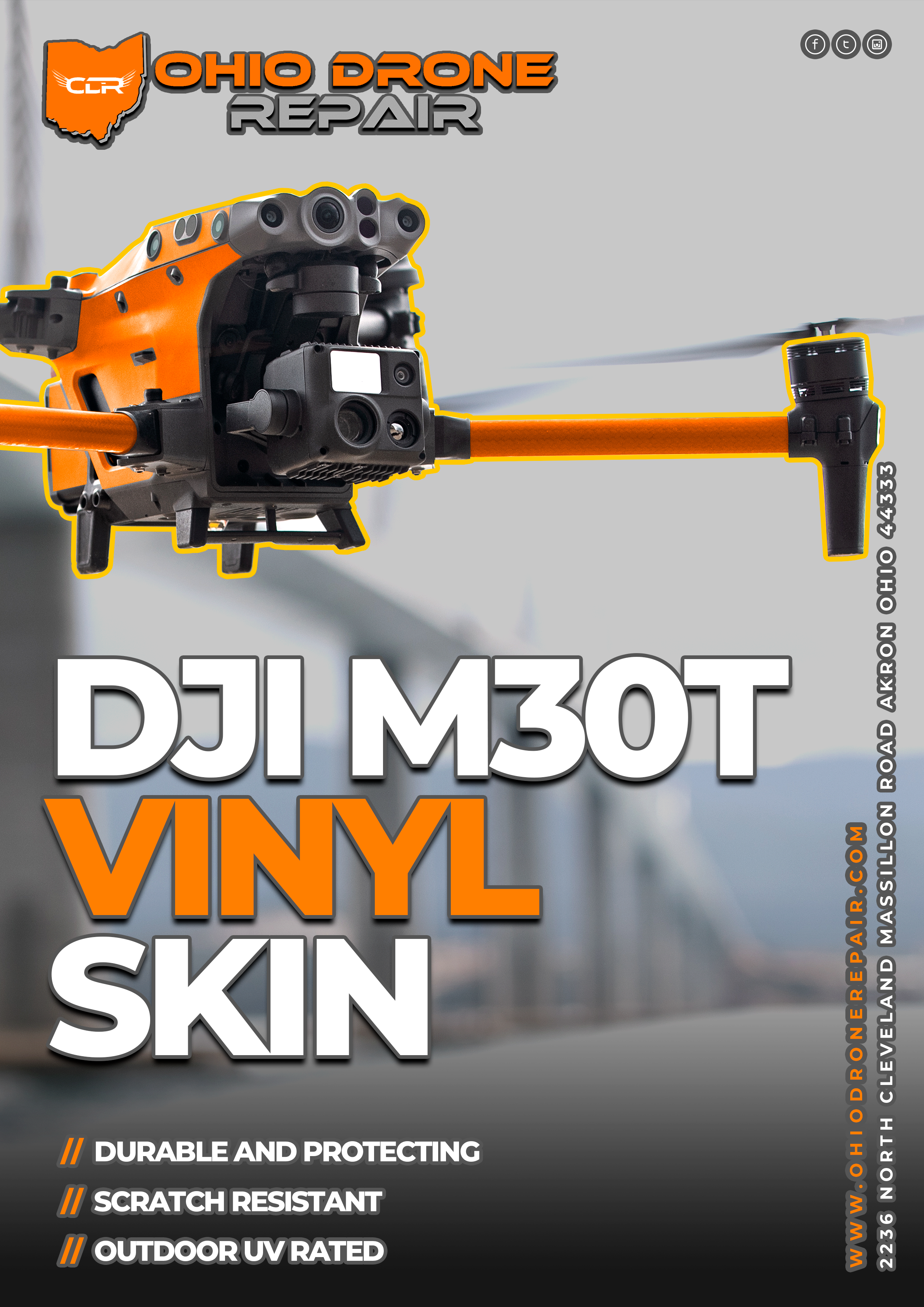 ODR® - DJI Matrice 30T Vinyl Skin