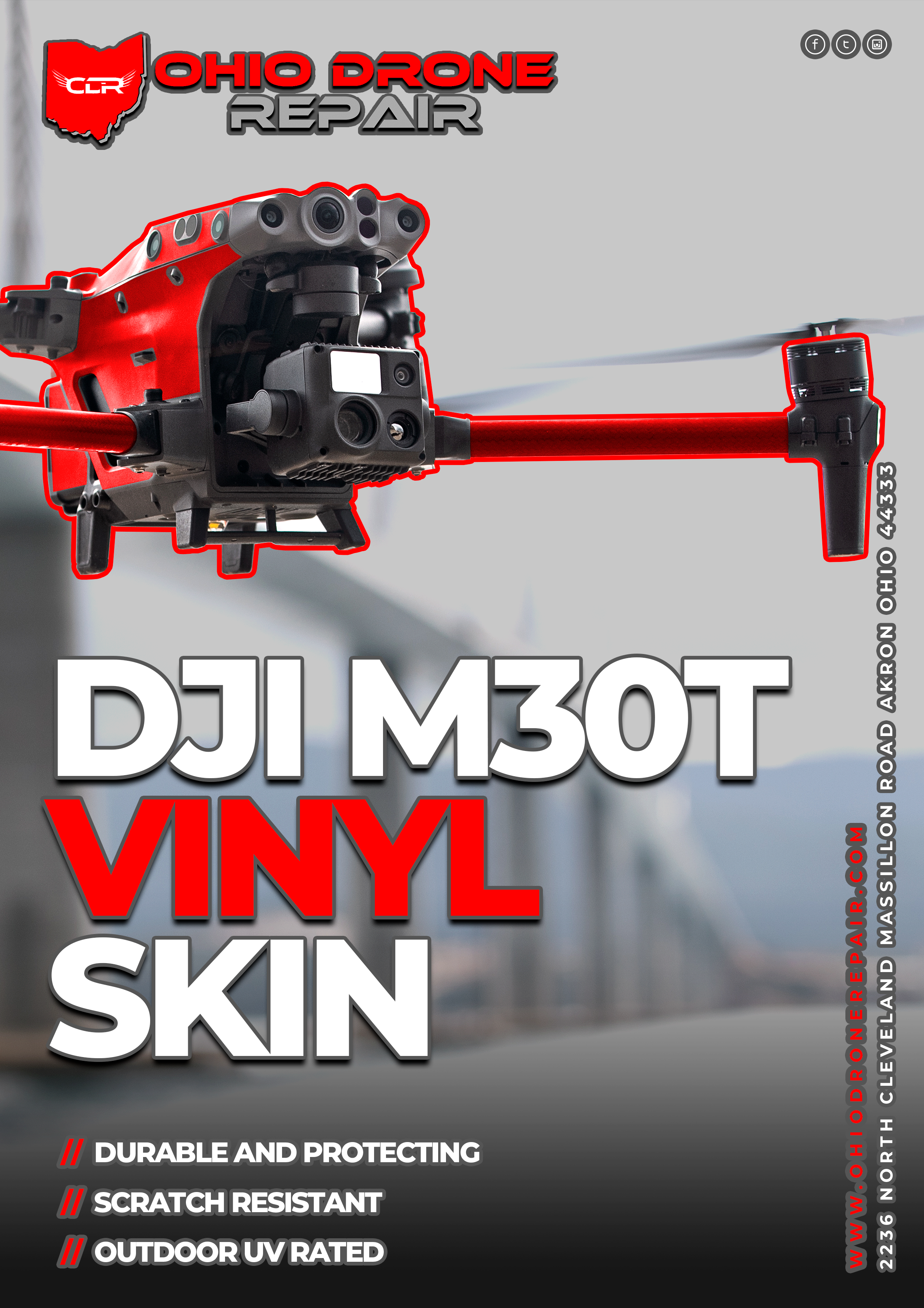 ODR® - DJI Matrice 30T Vinyl Skin