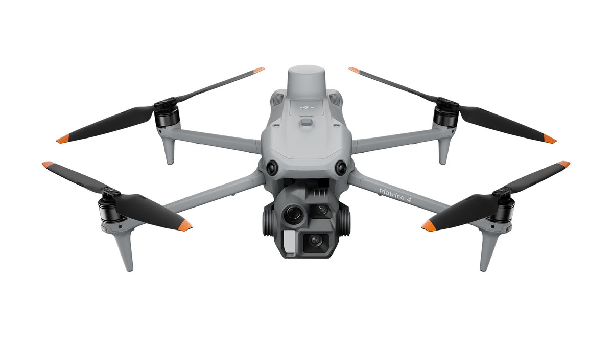 DJI Matrice 4E aircraft, front view. Image © DJI
